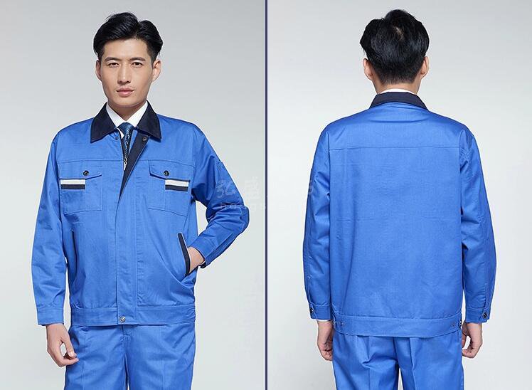 春秋长袖工作服套装3
