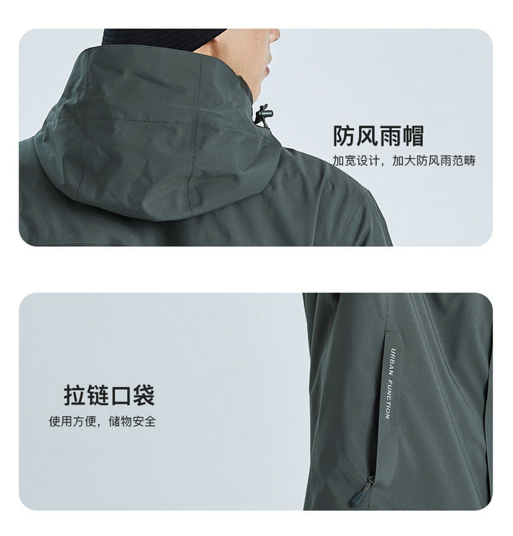 高品质三合一冲锋衣7